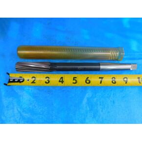 Yankee .7874" O.D. HSS Reamer Morse Taper #2 Shank Spiral 8 FL MT2 25/32 USA - JP0537AP1