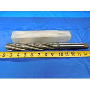 1.1860" O.D. HSS Bridge Reamer Morse Taper #4 Shank MT4 1.1875 Undersize - MB7214AS2