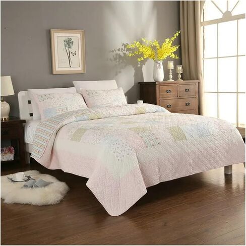 Summer Quilt air Conditioner Solid Color Quilt Single and Double Person Quilt Vacuum Solid Color Quilt Bed Four Pieces Set(E,Double Size 4 pcs) in Saudi Arabia