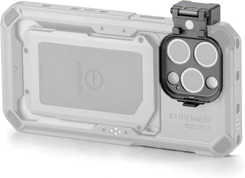 Tilta Khronos Quick Release Filter Tray Compatible with iPhone 15 Pro/Pro Max (Space Gray) in Saudi Arabia