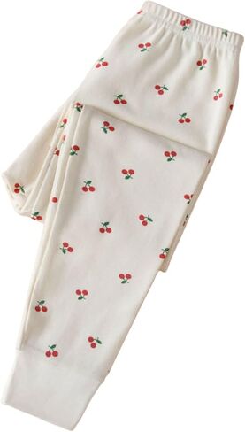 Kids Winter Cute Bear Leggings Pants Boys Girls Thick Warm Underwear Pants Toddler Waist Leggings Fall Winter in Saudi Arabia
