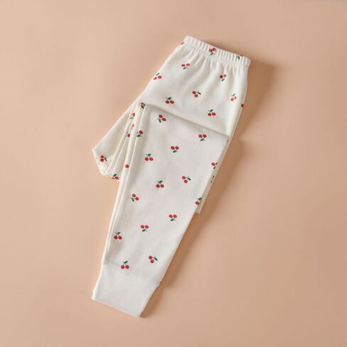 Kids Winter Cute Bear Leggings Pants Boys Girls Thick Warm Underwear Pants Toddler Waist Leggings Fall Winter in Saudi Arabia