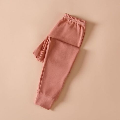 Kids Winter Cute Bear Leggings Pants Boys Girls Thick Warm Underwear Pants Toddler Waist Leggings Fall Winter in Saudi Arabia