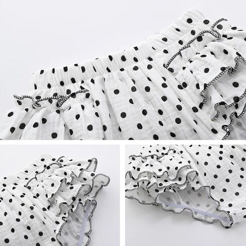 Enfants Chéris Baby Ruffle Bloomers 100% Cotton Muslin Diaper Covers for Girls 6 Months - 3 Years in Kuwait