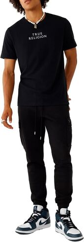 True Religion Men's Ss City Stamp Tee in Saudi Arabia