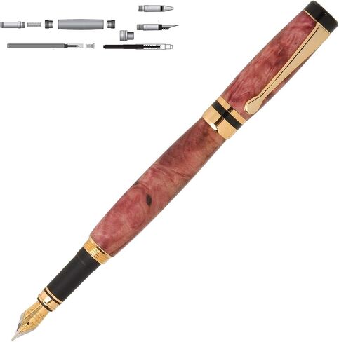 Penn State Industries PKPAR10FC Classic Fountain Pen Kit Woodturning Project (1pack Chrome) in Saudi Arabia