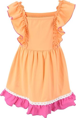 Unique Baby Girls Smocked Holiday Dress for Big Kids and Toddler Outfit Clothes with Embroidery in Saudi Arabia