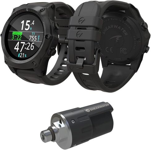 Shearwater Research Teric Wrist Dive Computer with Transmitter - Silver in Kuwait