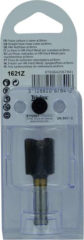 1 Straight Router Bit Ø 15mm - Carbide Blade Diamond Sharpened - 5/16" - 8mm Shank in Kuwait