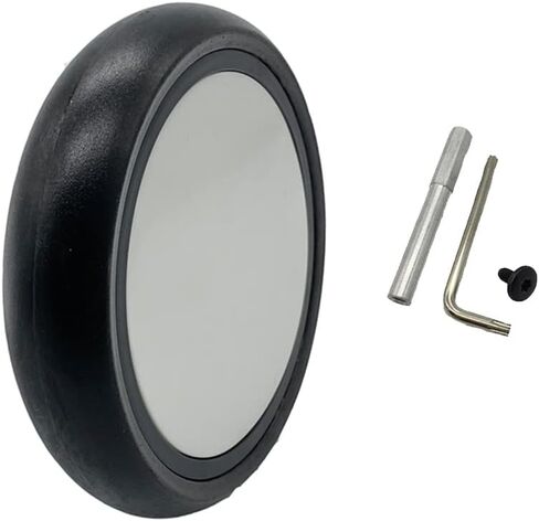 Stroller Replacement Rubber Wheels Front and Rear Wheel Stroller Accessory Compatible With Babyzen YOYO YOYA (1 PCS Front Wheel) in Saudi Arabia