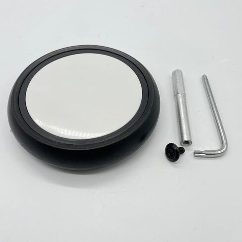 Stroller Replacement Rubber Wheels Front and Rear Wheel Stroller Accessory Compatible With Babyzen YOYO YOYA (1 PCS Front Wheel) in Saudi Arabia