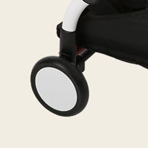 Stroller Replacement Rubber Wheels Front and Rear Wheel Stroller Accessory Compatible With Babyzen YOYO YOYA (1 PCS Front Wheel) in Saudi Arabia