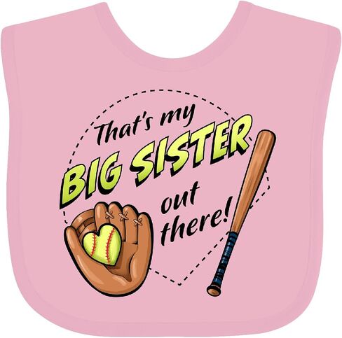 inktastic هذه أختي الكبرى هناك- Bib Baby Bib in Kuwait