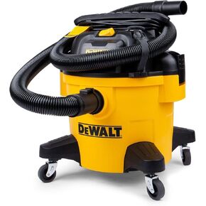 Dewalt 6 جالون متجر فراغ مبلل/جاف ، 4 ذروة HP الرطب/الجاف فاكة للمتجر ، فرع متجر مع وظيفة منفاخ ، أصفر+أسود