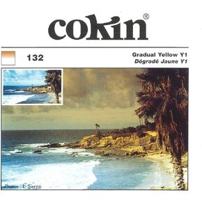 Cokin P132 Gradual Yellow Y1 Filter with Protective Case