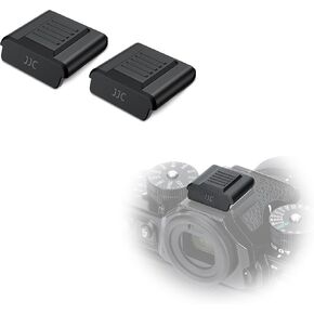 JJC 2Pack Hot Shoe Cover for Nikon Z50 Z5 Z5II Z7 Z8 Zfc D7500 D7000 D5500 D3500 D750 D610 Camera, Full Shoe Mount Protection Design for Anti-Scratch and Dustproof