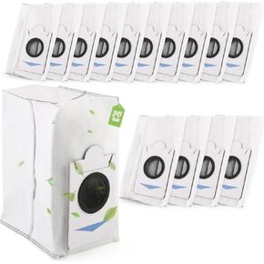 14Pcs for Ecovacs DEEBOT T30S Combo Dust Bags Replacement for Ecovacs DEEBOT T30S COMBO Complete/ X2 Combo Robot Vacuum Cleaner Bags (3L Capacity)