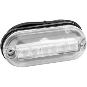 aqxreight LED Underwater Light Marine Boat Yacht Bottom Lamp DC12V 3WRed Underwater is and LE Marine LampSubmersible Boat LightBoat Bottom LightUnderwater LightNight Fishing Light (Red)