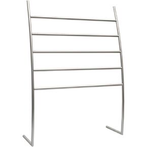 Garment Racks, Clothing Store Retail Display Racks, Scarf Organizers, Boutique Pants Rack, Jeans Trouser Curtain Blanket Shawls Storage Holder, Commercial Shelves ( Color : Silver , Size : 39.37x15.75
