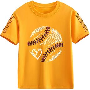 Toddler Kids Boys Girls Cute Print 𝗣𝐨lo T Shirt Tops Short Sleeves Soft Cotton Comfortable Outdoor