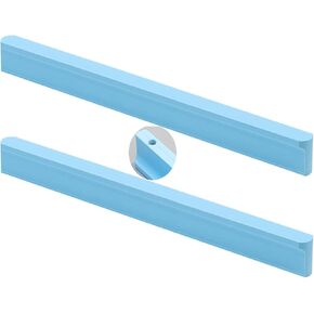 Wardrobe Door Handles,2pcs Drawer Handles Round T-Shaped Aluminum Alloy Furniture Handle,Cupboard knockers Bedroom Knob Knobber for Dresser(Unique Colour,Hole spacing128mm)