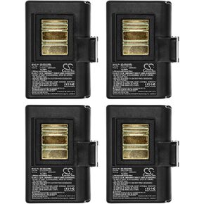 Cameron Sino (4Pack) Replacement for Z'ebra ZQ510 ZQ520 QLN220 ZQ521 QLN320 ZQ500 ZR628 ZQ620 P1031365-069 2200mAh/Li-ion