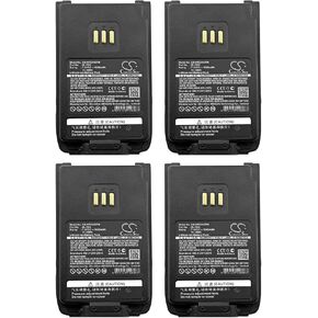 Cameron Sino (4Pack) Replacement for H'YT BL1502 PD502 PD602 PD500 PD600 PD560 PD660 PD505 PD506 Battery 1500mAh/Li-ion