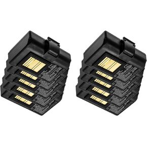 Cameron Sino (10Pack) Replacement for Ze'bra QLN220 QLn220HC ZQ520 ZQ620 QLN320 ZR628 ZR638 Battery 2600mAh/Li-ion