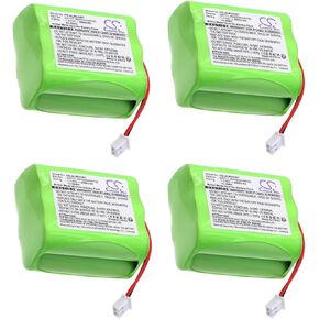 Cameron Sino (4Pack) Replacement for 2'GIG 228844 GC2 Panel GC2e Panel EDG-NA-AA Security Panels Battery Ni-MH