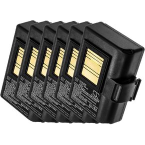 Cameron Sino Replacement for Ze'bra QLN220 QLn220HC ZQ520 ZQ510 ZQ500 ZQ620 ZQ620HC QLN320 ZR628 ZR638 Battery 2600mAh/Li-ion (6Pack)