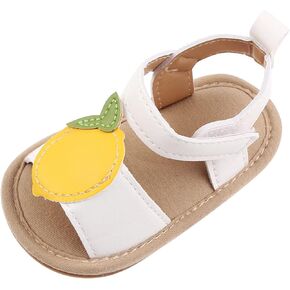 Infant Baby Girls Summer Flower Sandals Toddler Princess Dress Flat Outdoor Shoes Newborn Soft Sole First Walkers Shoes