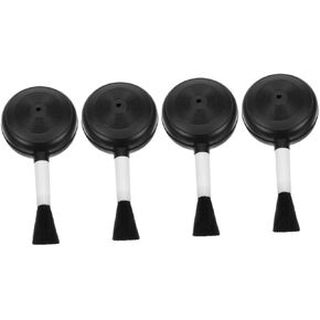 4pcs Air Blower Brush for Camera Lens Laptop Cleaning Gentle Dust Removal with Soft Materials Compact Portable for Photography Electronics Maintenance