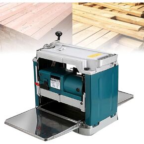 12 '' Benchtop Woodworking Planer ، 1850W متعددة الوظائف شديدة السمك للخدمة الشاقة ، مسافة 8500 دورة في الدقيقة ، سرعة التخطيط 6M/دقيقة ، لقطع الخشب الخشبي و DIY