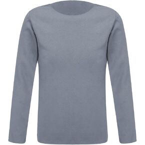 YiZYiF Baby Kids Girls Boys Thermal Undershirts Long Sleeve Basic Layering T-Shirt Casual Cotton Mock Neck Tee Top