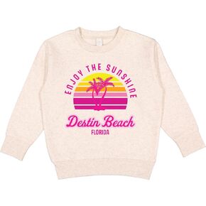 inktastic Summer استمتع بـ Sunshine Destin Beach Florida في قميص Toddler Todsher in Kuwait