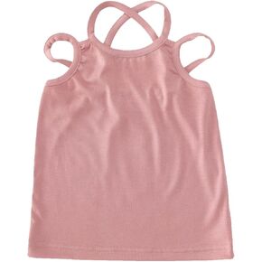Summer Top for Girls Cotton Blend Kids Underwear Girls Camisole Children Undershirt Toddler Gymnastics Tank Top