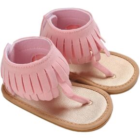 Toddler Sandal Baby Girls Sandals Ruffle Bowknot Premium Soft Sole Open Toe Breathable Summer Kid Water Shoes
