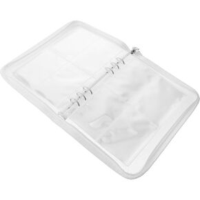 Stobok A5 Photocard Binder مع 6 حلقة Zipper Binder Album Albractlable Photocard Holder Photo Travel Organizer لتخزين بطاقة KPOP