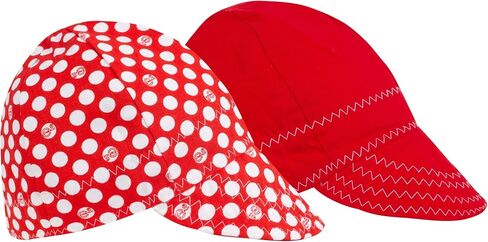 Shark 14453 7.375-Inch Welders Hat, Red Polka Dot Size in Saudi Arabia