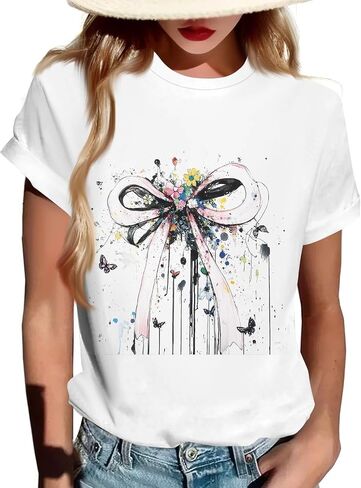 Tshirts الضخمة للنساء ملابس نادي TEPS العصرية 2025 بلوزات النساء القمصان الصيفية ضغط in Kuwait