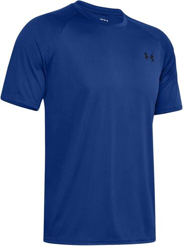 Under Armour Mens Tech 2.0 Short Sleeve T-Shirt (Steel Light Heather/Pitch Gray Light Heather/Pitch Gray - 036, Medium) in Saudi Arabia