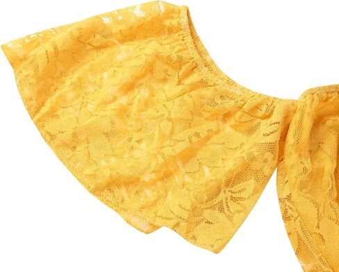 Maternity Floral Lace Dress Off Shoulder Maxi Photography Dress Fancy Pregnancy Gown for Daily Wearing Baby Shower Photoshoot in Kuwait