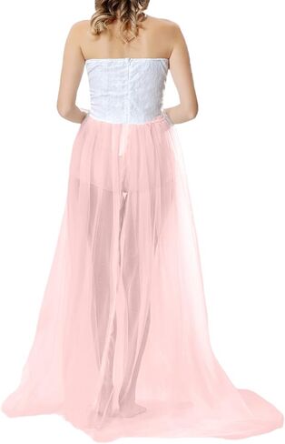Maternity Floral Lace Dress Off Shoulder Maxi Photography Dress Fancy Pregnancy Gown for Daily Wearing Baby Shower Photoshoot in Kuwait