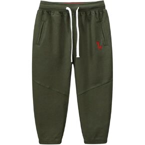 Boys' Jogger Pants Comfortable Fit and Elastic Waistband Sweatpants Casual Pants Sweatpants with Pockets 1-7 Years