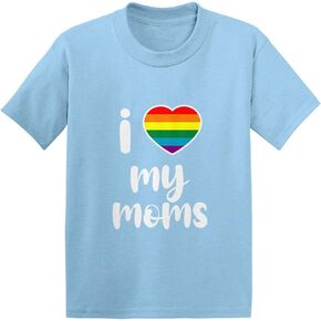 I Heart My Moms - Love Mommy Infant/Toddler Cotton Jersey T-Shirt