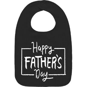 Aiden's Corner Handmade Cute Baby Boy Girl Happy 1st Father's Day Bib