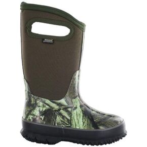 BOGS Unisex-Child Classic High Waterproof Insulated Rubber Neoprene Rain Boot Snow