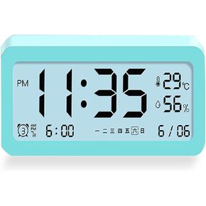 Sleep Training Clock for Toddlers, Multifunctional Children's Sleep Trainer, Kid's Bedroom Baby Toddler Alarm Clock (Pink)
