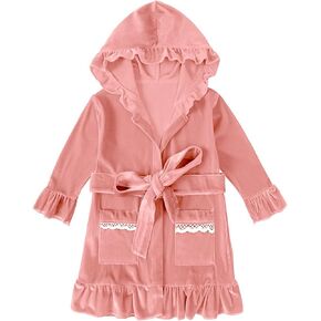 Baby Hooded 𝐑obes Bath𝐫obe Toddler Boys Girls Bath𝐫obes Flannel Fleece 36 Months Baby Boy Clothes