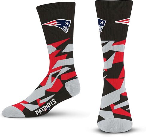 من أجل الأقدام العارية NFL ATLANTA FALCONS، جوارب فريق مموهة ممزقة، لون كبير in Saudi Arabia
